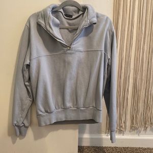Brandy quarter zip